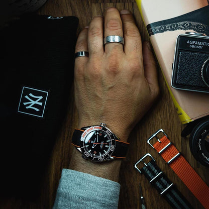Pagani Design Herenhorloge Automatisch Horloge NH35 Mechanisch Uurwerk Roestvrij Staal 100M Waterdicht Sport Duikhorloge Saffierglas Rubberen Band Modemerk Elegant Herenhorloge