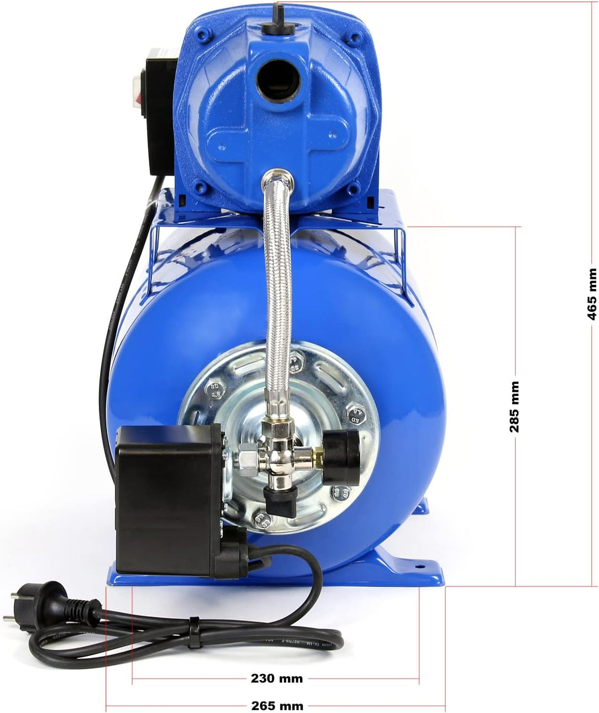 Centrifugaalpomp – Tuinpomp – Waterpomp – Drukpomp – Membraanpomp – 600 Watt Motor – Max. Debiet 2800 L/uur