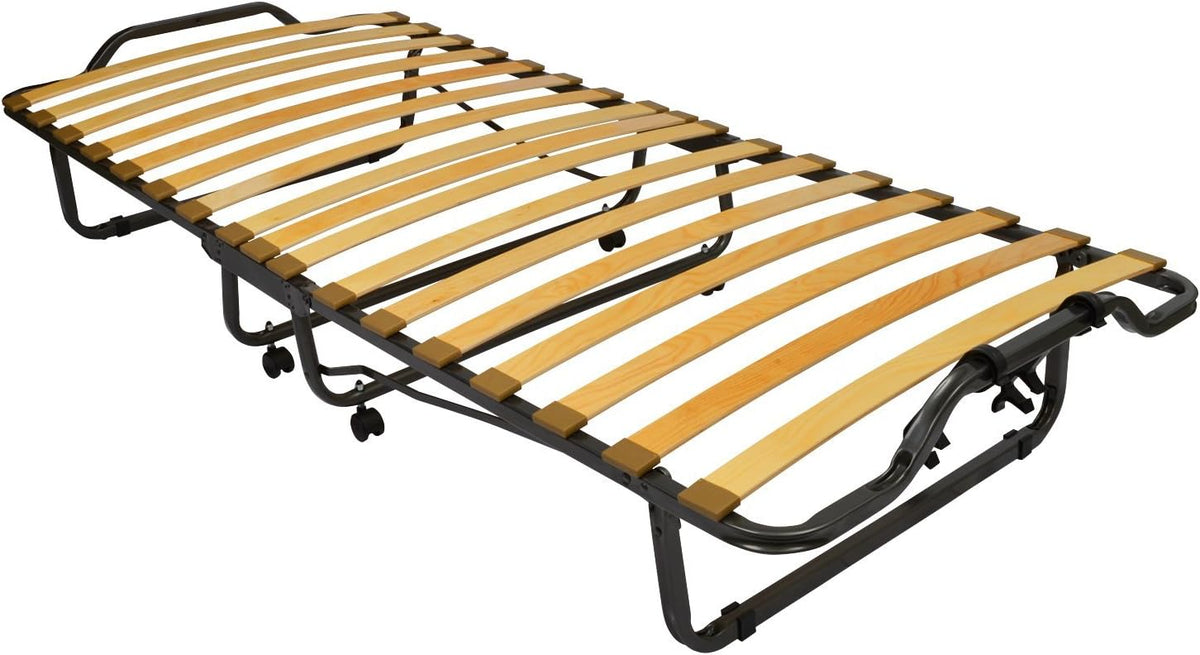 Beautissu vouwbed 80 x 200cm - opvouwbaar logeerbed Venetia incl. stabiele stalen frame, dik matras en beschermhoes