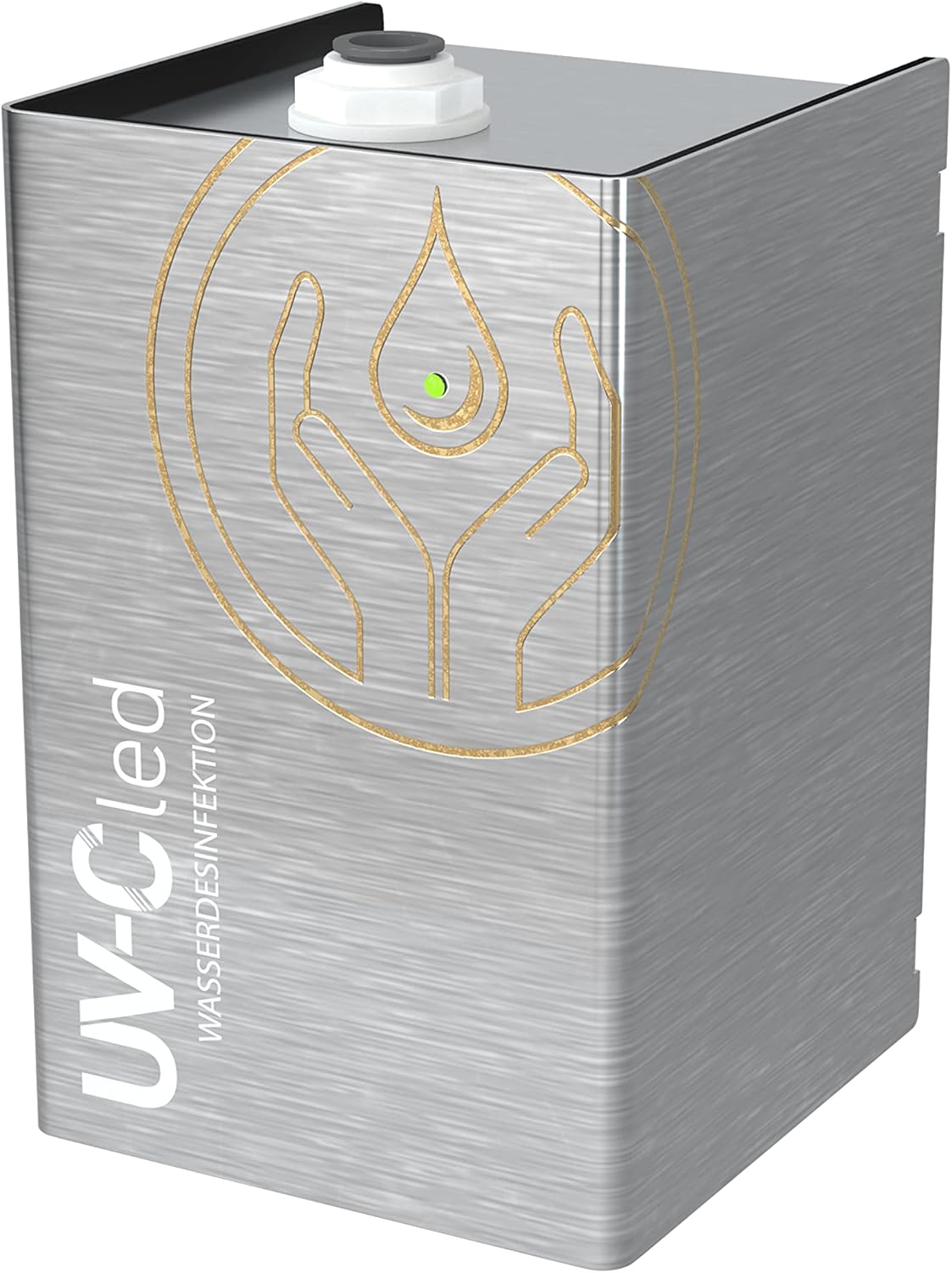 WM aquatec – UV-C led-waterdesinfectie-eenheid voor volautomatische desinfectie van water tot 8 liter/min – 100% zonder chemische toevoegingen door innovatieve UV-C led-technologie – Made in Germany