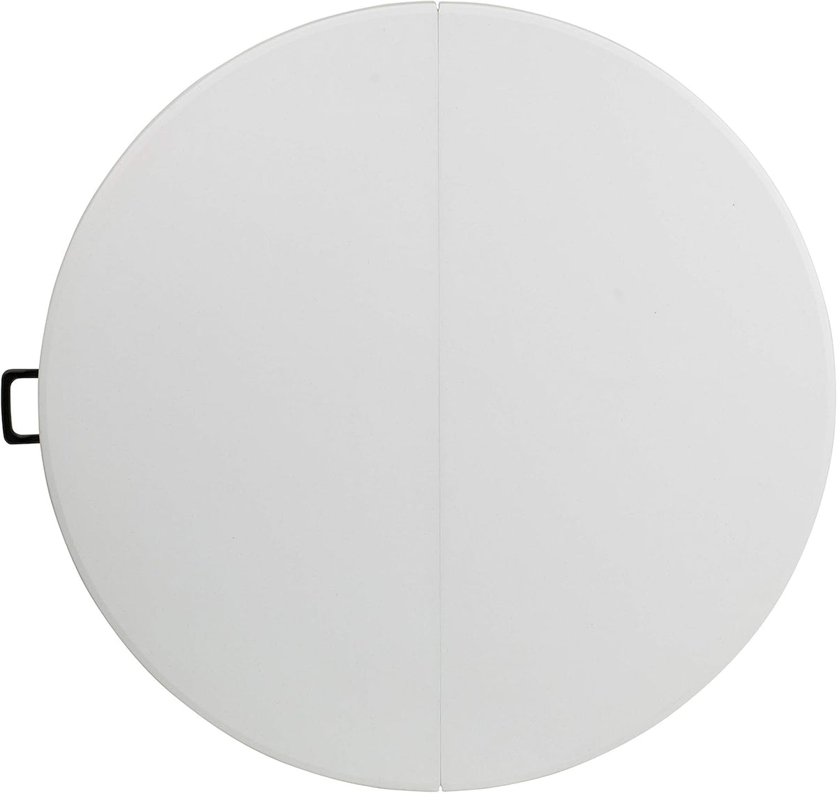 Flash Furniture 121,72 cm ronde dubbele opvouwbare graniet witte klaptafel van kunststof
