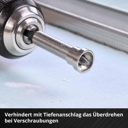 Einhell mechanische gereedschapskoffer, e-case, 201-delig (multifunctioneel, set, steeksleutels, e-case-systeem)