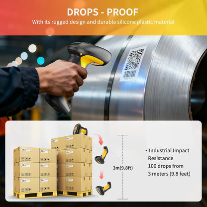 NETUM Industriële Barcode Scanner RD-SERIE (2D-RD1202W)