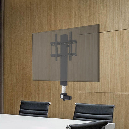 TV Lift – Motorische TV Standaard – Gemotoriseerde TV Beugel – In Hoogte Verstelbaar – Verstelbare TV Houder – 26-57 Inch – Aluminium – Stille Motor