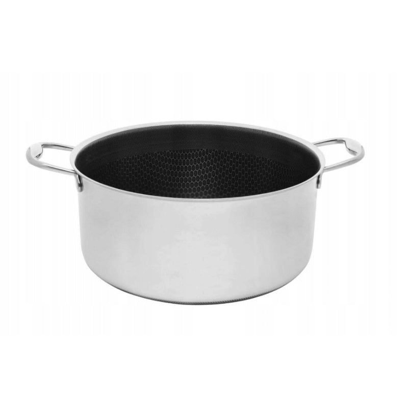 BLACK CUBE NON-STICK FRYING PAN 28CM 8.3L FOR COOKING ON GAS