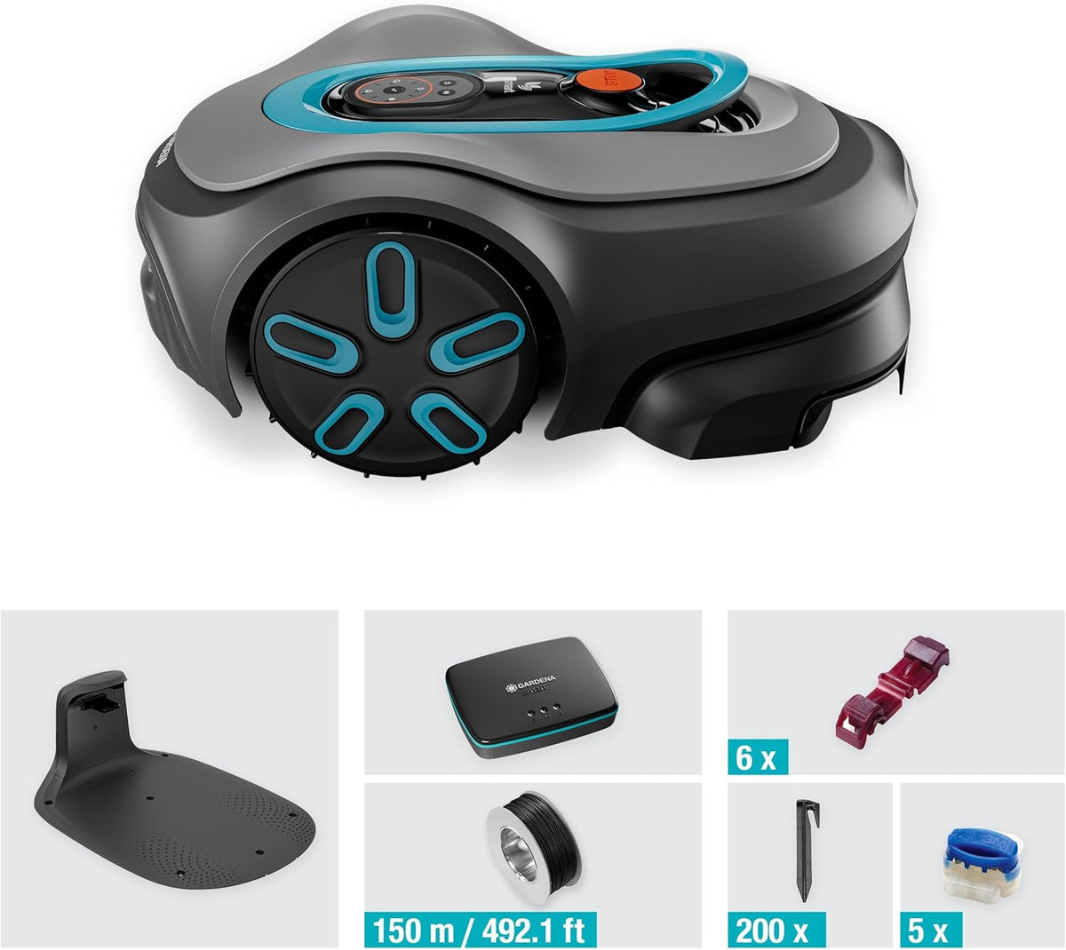GARDENA Intelligente grasmaaier Sileno Pro 600 m²