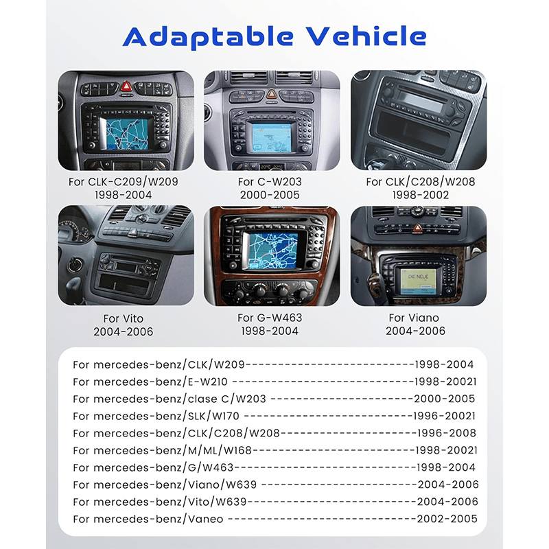 Autoradio – Car Radio – Auto Stereo – Multimedia Speler – In-Dash Radio – 7-Inch HD Touchscreen – Android 15 OS – Draadloze CarPlay & GPS WiFi