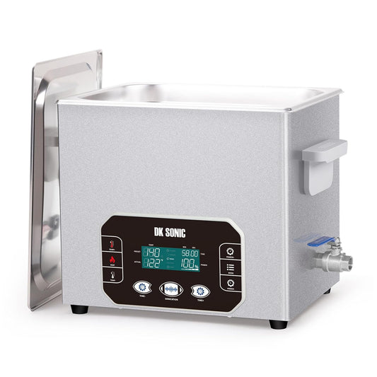 Ultrasone Reiniger – Ultrasoon Bad – Carburateurreiniger – Sieradenreiniger – Printplaatreiniger – 10L Roestvrij Stalen Tank – 240W Met Intelligente Touchbediening