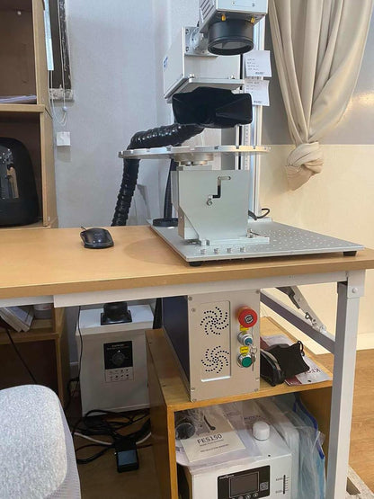 Mini-Soldeerafzuiging – Rookafzuiging, Soldeerafzuiging, Lasrookafzuiging, Mobiele Afzuiging – Drielaagse Filteropbouw, Compact Formaat
