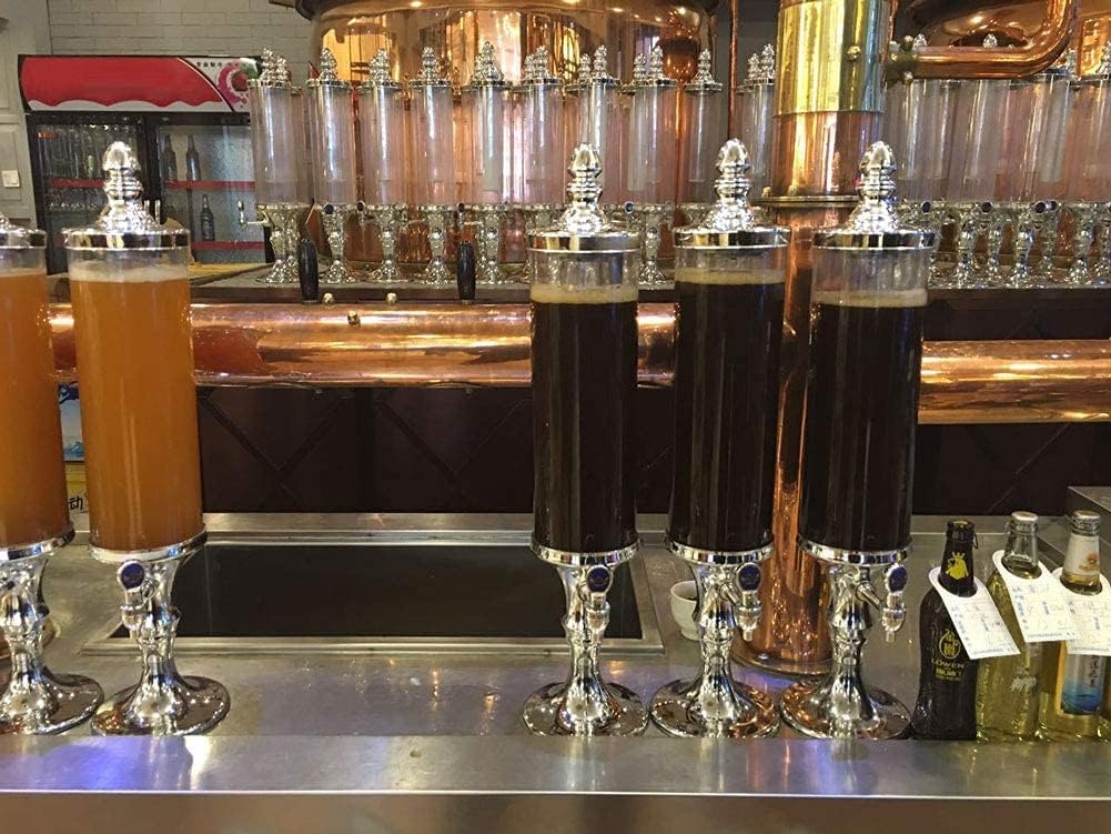 Dispenser - Beverage dispenser - Beer tower dispenser - 3L - Beautiful appearance - Gold