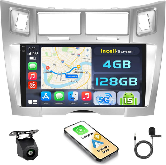 Android 13 Autoradio – Multimedia Systeem – Navigatie – Draadloze CarPlay – Android Auto – 9 Inch Touchscreen – 2 GB RAM + 64 GB Opslag – Inclusief Achteruitrijcamera - QUORE
