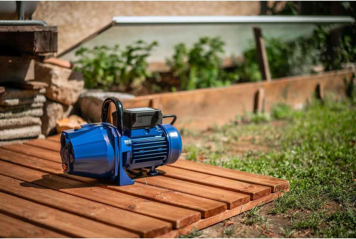 Bewateringspomp – Tuinpomp – Irrigatiepomp – Waterpomp – Gazonpomp – 900 W Vermogen – Gietijzeren Behuizing