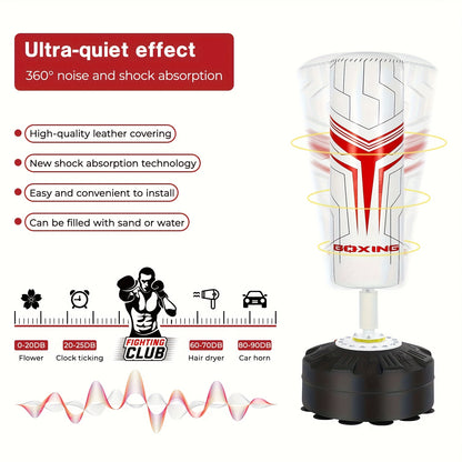 Boxing Column Sanda Vertical Household Adult Sandbag Tumbler Training Boxing Sandbag