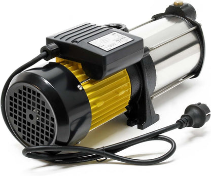 Meertraps Centrifugaalpomp – Waterpomp – Huiswaterpomp – Tuinpomp – Regenwaterpomp – 900 W En 6600 L/U – 55 M Opvoerhoogte