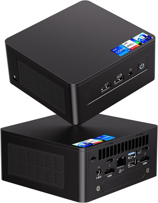 Intel NUC 13 PRO NUC13ANHi5 Arena Canyon, 16 GB RAM 512 GB SSD, Intel Core i5-1340P, Win 11 Pro Mini Desktop Computer, 8K/4K UHD, Gigabit Ethernet/WiFi-6/VESA voor business/kantoor/thuis