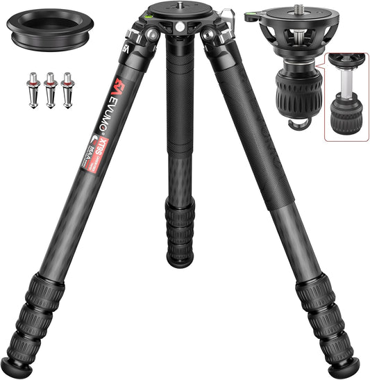 Camerastatief – Fotostatief – Videostatief – Driepoot – DSLR Statief – Carbon 165 Cm Hoog – Draagvermogen 40 Kg