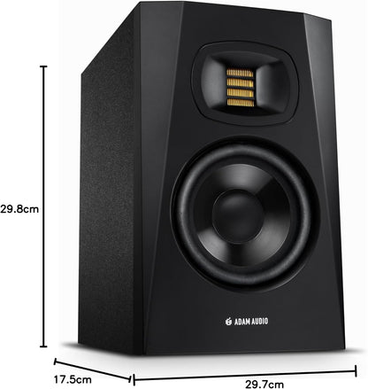 ADAM Audio T5V Studiomonitor voor opnemen, mixen en masteren, geluid van studiokwaliteit (single)