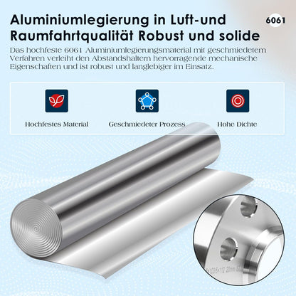 4 stuks 15mm & 20mm spoorverbredingsafstandsschijven set LK: 100/5+112/5 NLB: 57,1 met 20 stuks wielbouten M14x1,5 40/45mm voor VW Golf