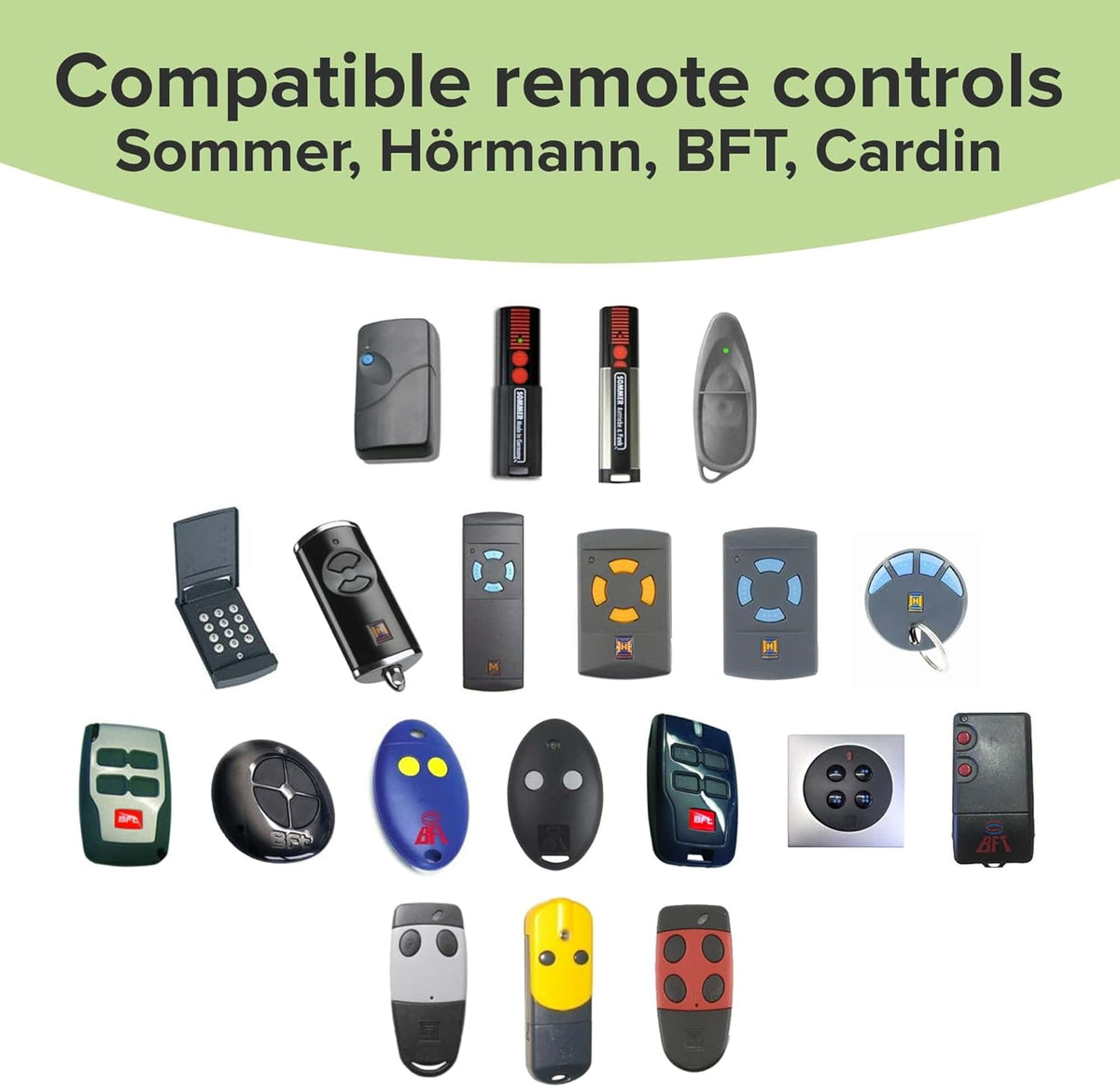 1Control SOLO 2ª GEN, draadloze Bluetooth-poortopener voor telefoon/smartphone om poorten en garagedeuren te openen Gecontroleerd met afstandsbediening, x 4 poorten en 10 gebruikers, Made in Italy