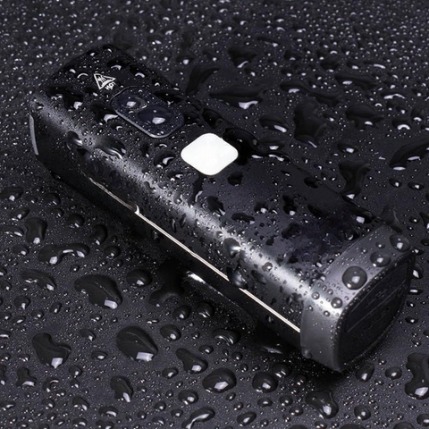 Fietslamp - Fietslicht - Fietsverlichting - met Intelligente Nachtrijmodus & Dagrijmodus - IPX7 Waterdicht - voor Fiets - Aluminium - 1400Lm - Zwart