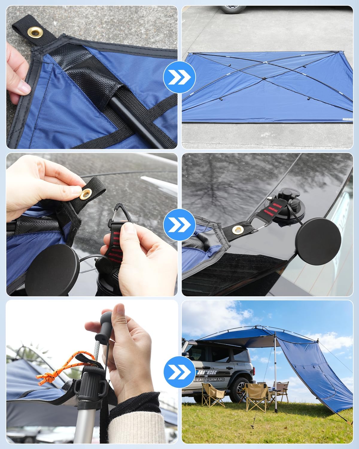 SUPAREE luifel auto camping auto