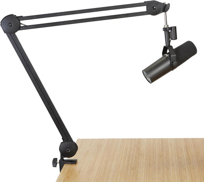 Microfoonarm – Microfoon Boom Arm – Microfoon Boom Stand – Podcast Microfoonstandaard – Bureaugemonteerde Microfoonhouder – 980 Mm Uitschuiflengte – Tot 1,1 Kg Draagvermogen