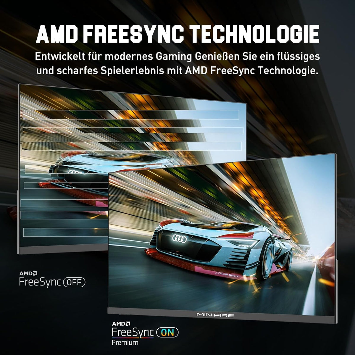 Minifire 25 inch Gaming Monitor (MFG25X1 Pro) - QUORE