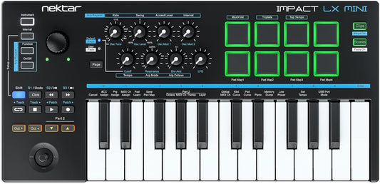 Nektar Impact LX Mini, Zwart