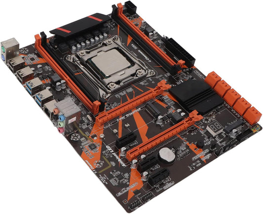 X99 Moederbord CPU Combo, LGA 2011-3 E5 2620 V3 CPU Moederbord Set Ondersteuning 4 Kanaals DDR4 Geheugen, WiFi Module, Gigabit Netwerkkaart PC Moederbord voor Desktop
