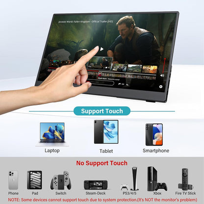 InnoView 15.6 FHD Touch Screen Portable Screen - QUORE