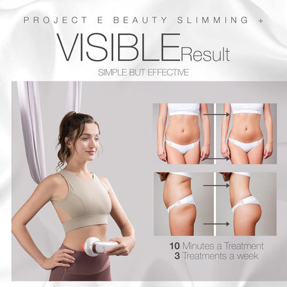 LED+ Radiofrequentie Slimming Therapie – Cavitatie Apparaat – Body Shaper – Lichaamsmassager – Vormgevend Apparaat – 3-In-1 Technologie – 3 Intensiteitsniveaus