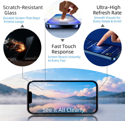 Compatibel met Samsung Galaxy S23 Ultra scherm touchscreen digitale converter LCD-display reserveonderdeel [met frame] inclusief reparatieset