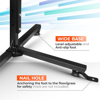 Yes4All 170 lbs Opslag Vrijstaand Dubbel Kajakrek voor Garage, Duurzame Stalen Outdoor Kajak Stand, Ideaal voor Kajaks, Surfboard, Paddle Board