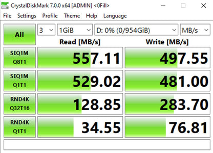 Timetec 1TB SSD 3D NAND SATA III 6Gb/s 2,5 inch 7 mm (0,28") 800TBW Leessnelheid Tot 530 MB/s SLC Cache Prestatieverbetering Interne Solid State-schijf voor pc Computer Desktop en laptop