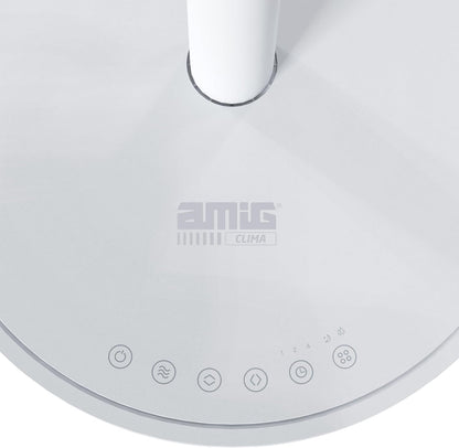 Draagbare Ventilator – Tafelventilator – Staande Ventilator – Elektrische Ventilator – Mobiele Ventilator – Zeer Stil 13 dB – 26 Snelheden met Slaapfunctie