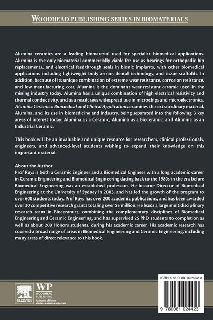 Alumina Ceramics: Biomedical and Clinical Applications
