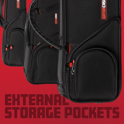 Gator Cases Allegro Series Pro gigbag voor trombones met en zonder kwartventiel, zwart (GBPB-TROMBONE)