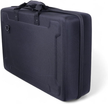 DJ-controller tas – Draagtas – Hardcase – Beschermtas – Koffer – Zwart – 60 x 38 x 17 cm – Met vakken voor laptop en accessoires – Waterbestendige polyester buitenkant