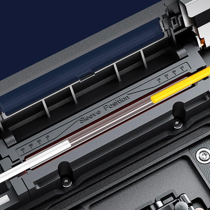 Elfcam - Glasvezel Lasapparaat T6C, Fiber Fusion Splicer, type Uitlijning - Hart-tot-Hart, met 4 Motoren en Gereedschapsset, voor FTTH & FTTx
