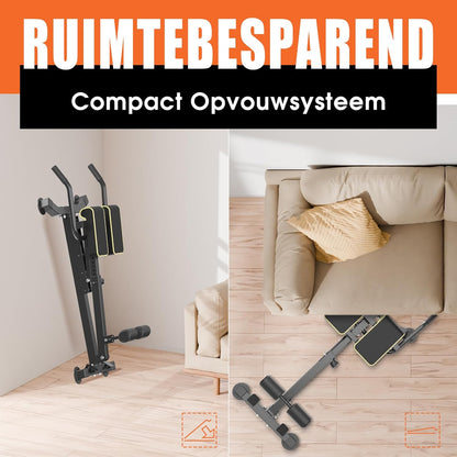 DH FitLife 5in1 Rugstrekker voor thuis | Buikspiertrainer & Rugtrainer | Hyperextension Bank | Vouwbare Verstelbare Roman Chair tot 150KG | Multifunctionele Curlbank en Halterbank