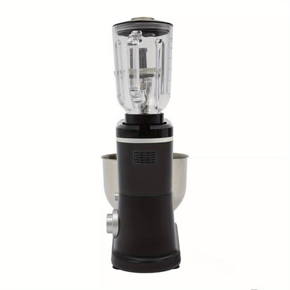 3-in-1 Keukenhulpmiddel – Keukenaccessoire – Mengkom – Hakker – Mixer – Roestvrij Staal & Glas – 6 Liter Inhoud – Multifunctioneel & Vaatwasserbestendig