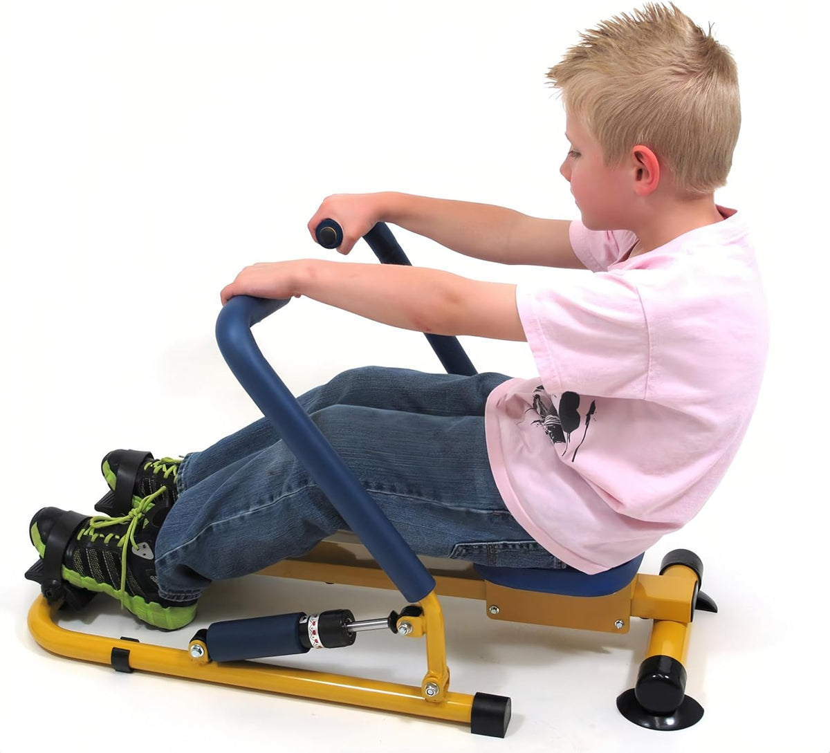 Multifunctional Rower Compact Rowing Machine, Fun and Fitness for Children, for Kindergartens, Rehabilitation Institutions - QUORE