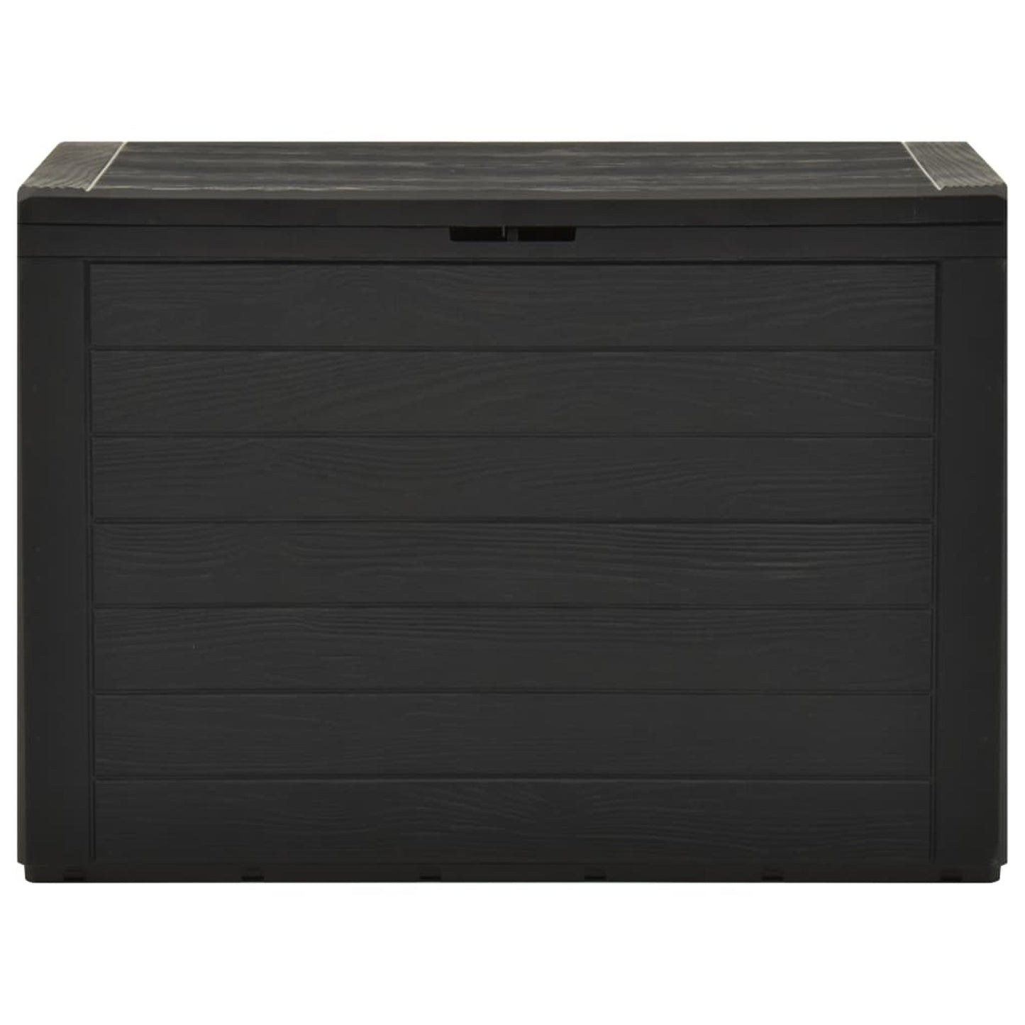Opbergbox Tuin – Tuinkussenbox – Tuinbox – Tuinkist – Tuinopbergkast – Duurzaam Polypropyleen – Vergrendelbaar Deksel – 190 Liter – 78x44x55 cm – Antraciet