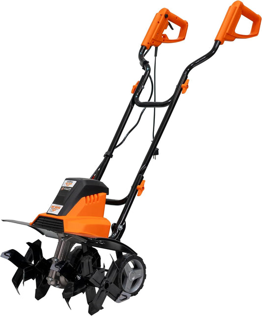 RURIS Elektrische motorhak 160RE - 1600W, breedte 450 mm, diepte 220 mm, 24 messen, elektronische rem, 2 wielen, licht en stil