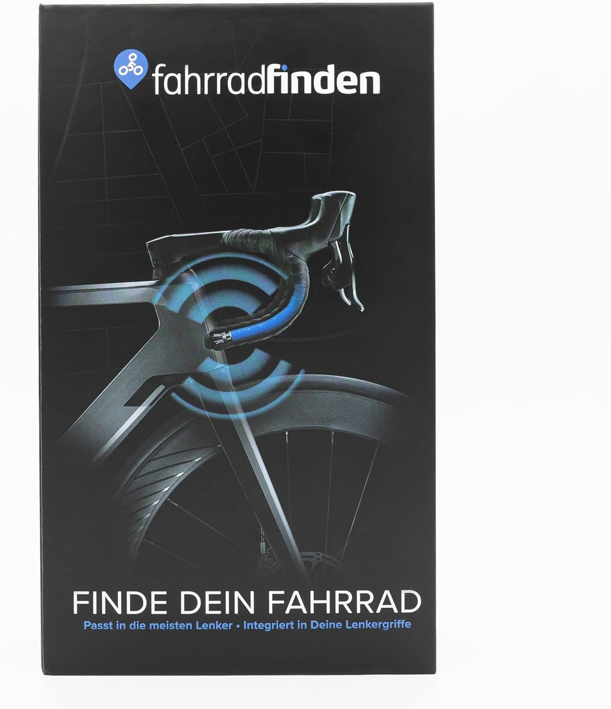 Van BikeFinder GPS-fietstracker, verborgen in het stuur, fietsdetectieapparaat, anti-diefstal, diefstalbeveiliging, simkaart inclusief ABO vereist