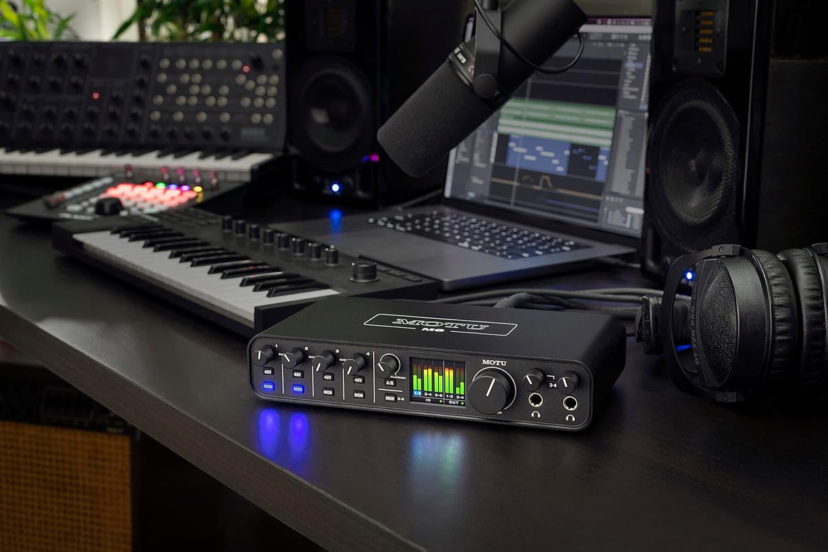 MOTU M6 USB-C audio-interface - USB-audio-interface