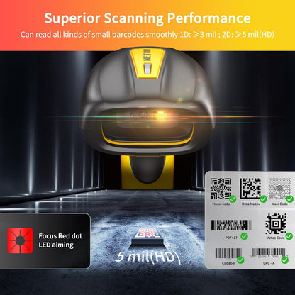 NETUM Industriële Barcode Scanner RD-SERIE (2D-RD1202W)