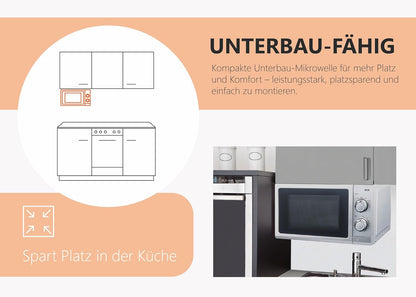 Magnetron – Microgolfoven – Solo Magnetron – Microgolfoven Onderbouw – Oven – 700 Watt Vermogen – 17 Liter Inhoud