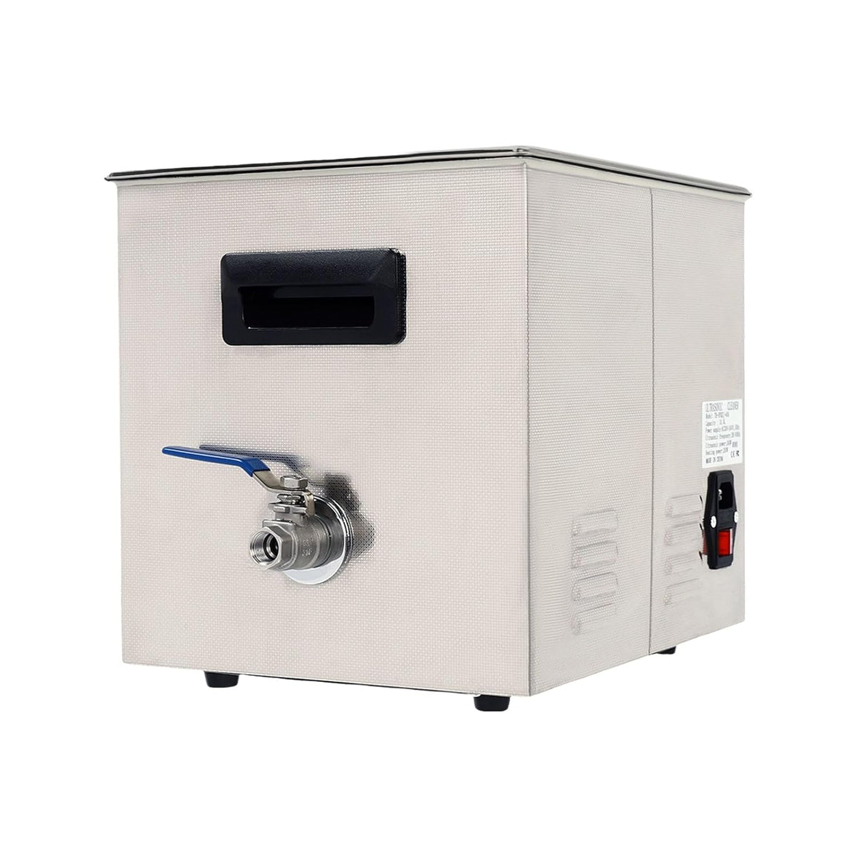 Ultrasone Reiniger – Professionele Reiniger – Ultrasoon Apparaat – 40 kHz Ultrasone Reiniger – Ontgassingsfunctie – 600 W Vermogen – 30 Liter Tankcapaciteit