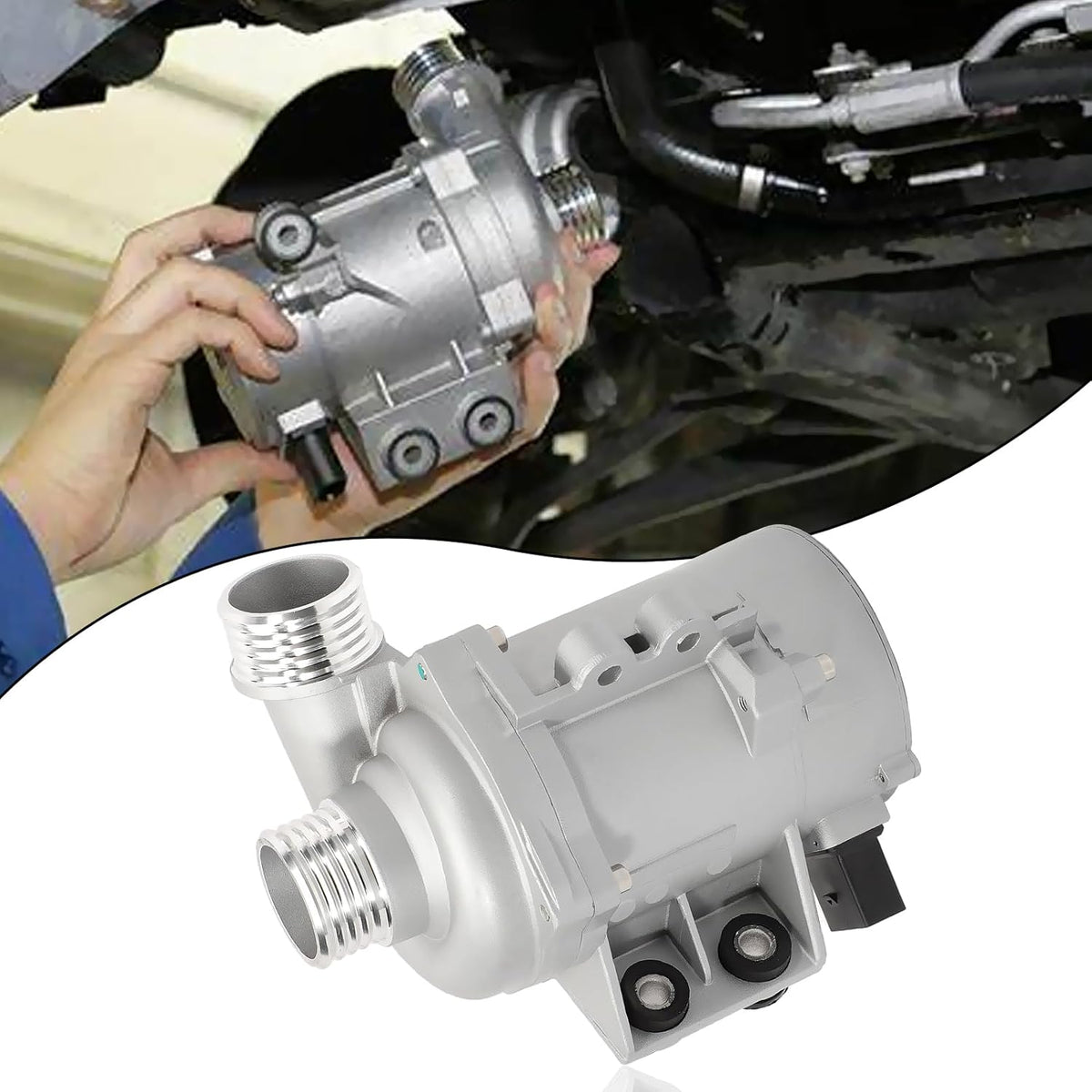 Electric Water Pump for 1 2 3 5 6 Series X1 X3 X5 Z4 2.5 3.0 N51 N52 2004-2013 11517586925